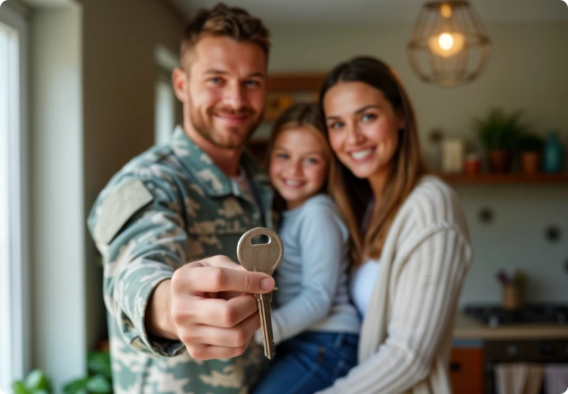 Fountain property manager for active duty military and veterans